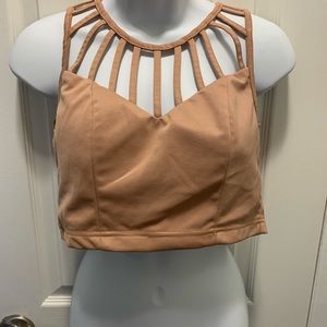Cage crop top